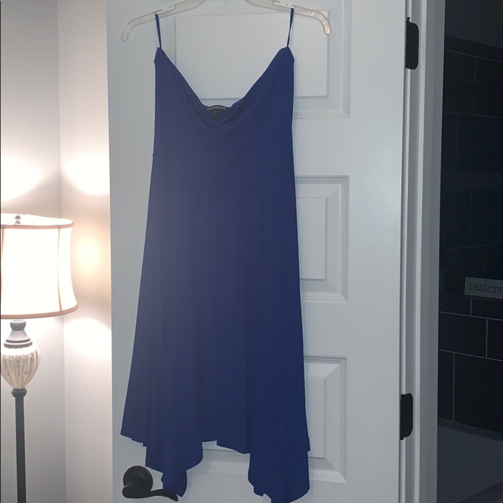 Strapless summer sundress